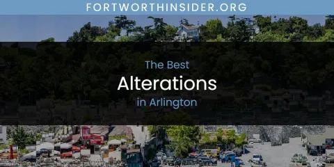 Arlington's Best Alterations Spots