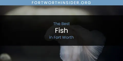 The Absolute Best Fish in Fort Worth