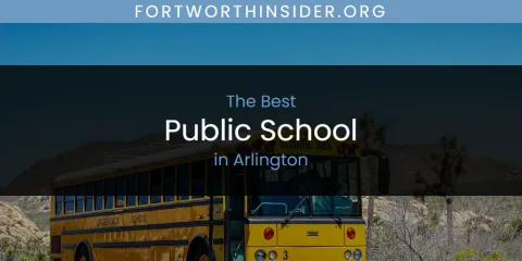 The Absolute Best Public School in Arlington