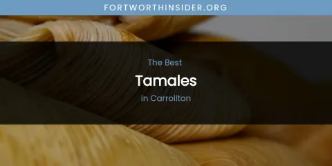 The Absolute Best Tamales in Carrollton